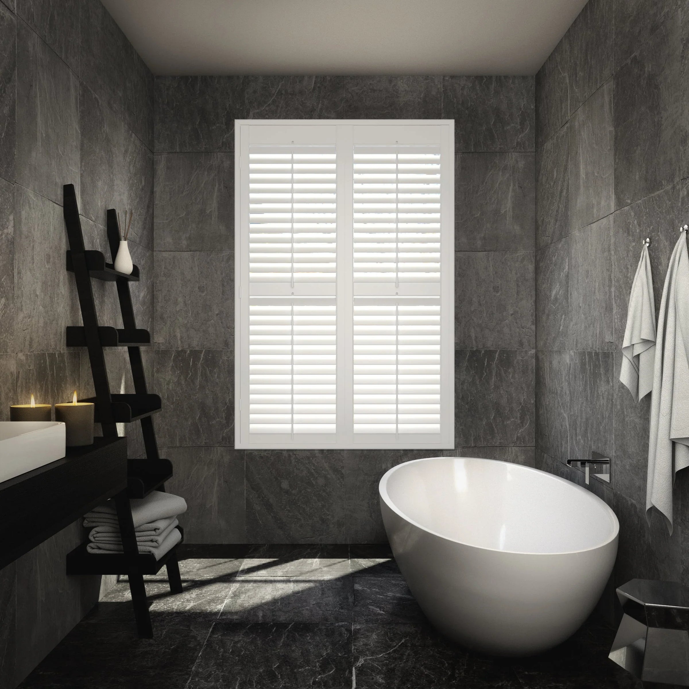 Stirling Bathroom Shutters